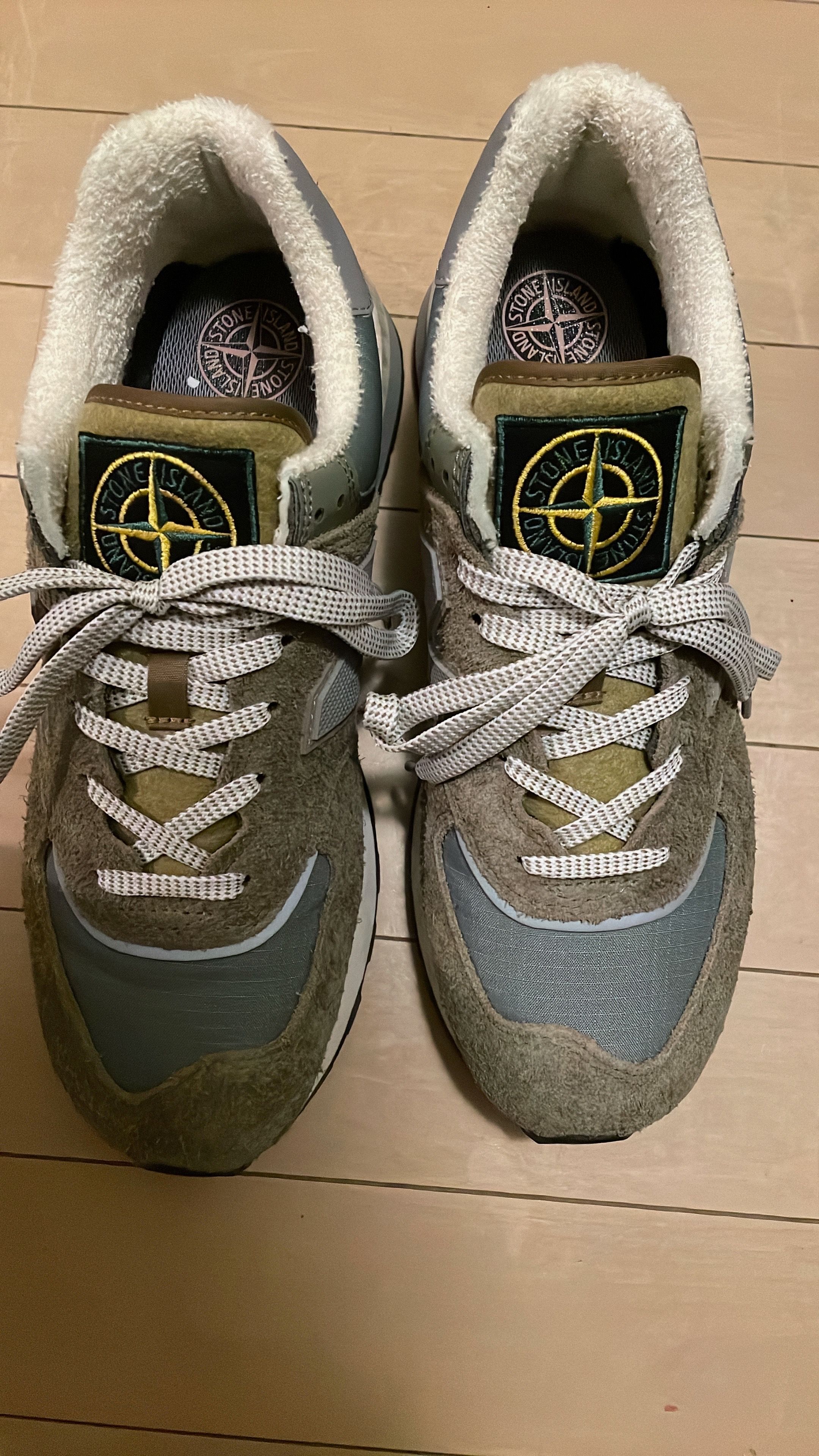 Stone Island × New Balance 574 Legacy "Green"