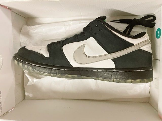 STAPLE × Nike SB Dunk Low "Pigeon Black/White"
