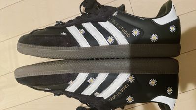 atmos × FACE × adidas Samba "Core Black/Footwear White"