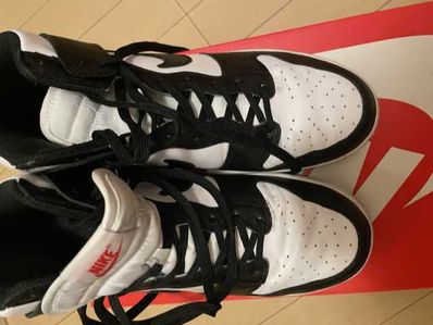 Nike Women's Dunk High "Black and White"