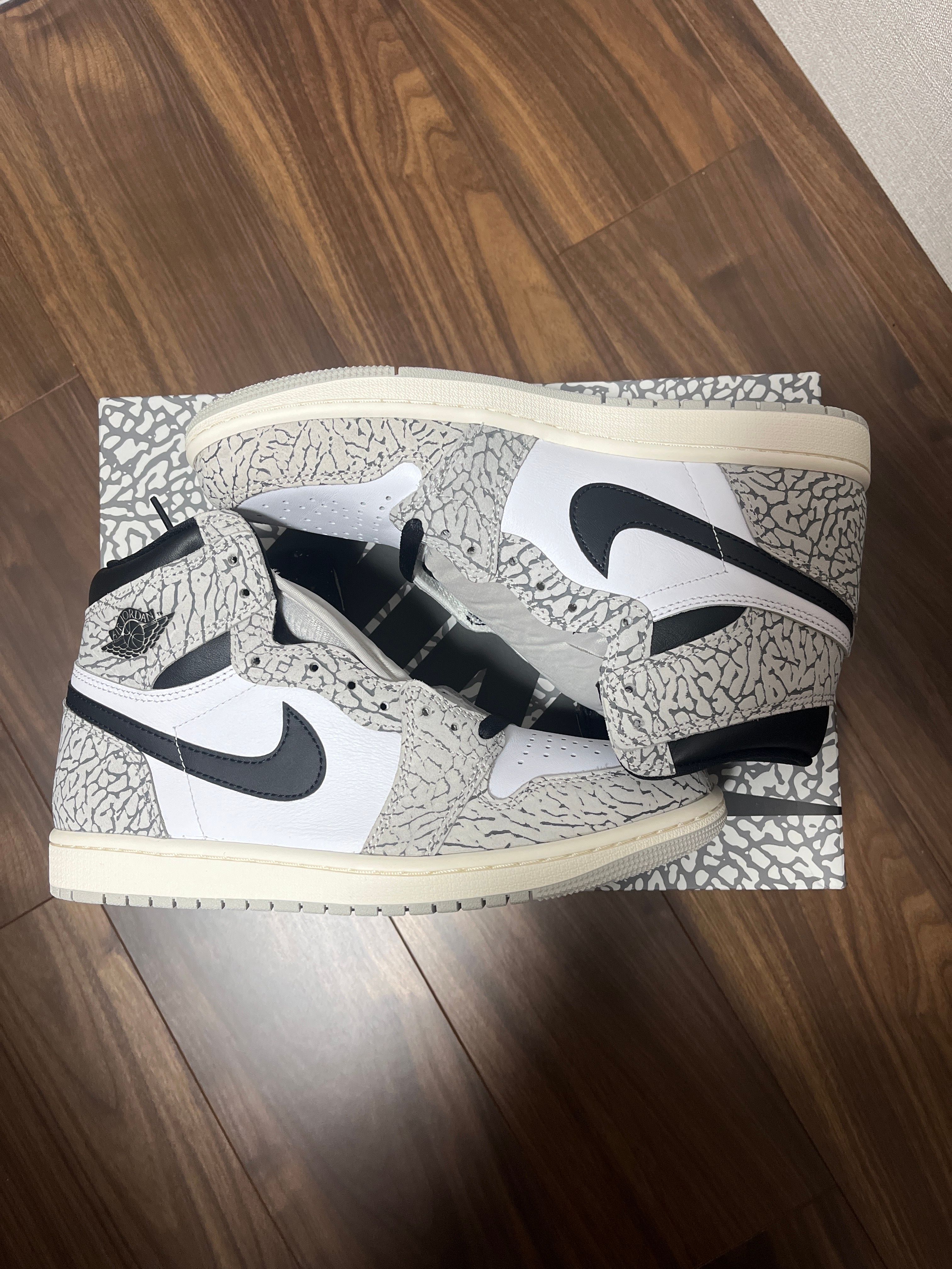 Nike Air Jordan 1 High OG "White Cement/Safari"