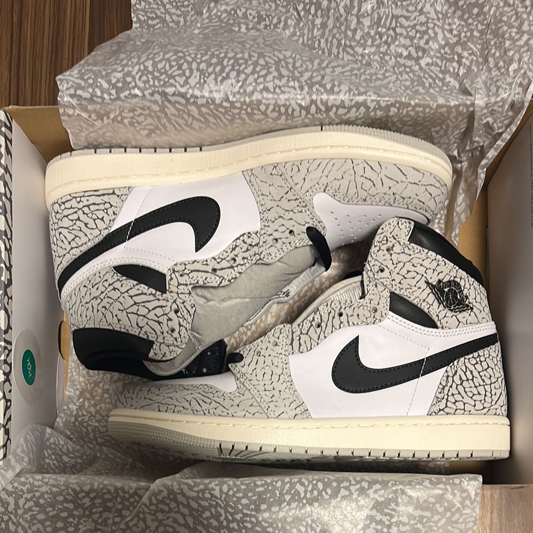 ナイキ エアジョーダン1 White Cement Safari 28cm htpxIqleqw5AVwjW6W5AZwowZEqgea