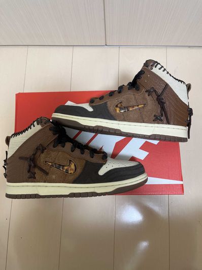 Bodega × Nike Dunk High "Legend Fauna Brown"