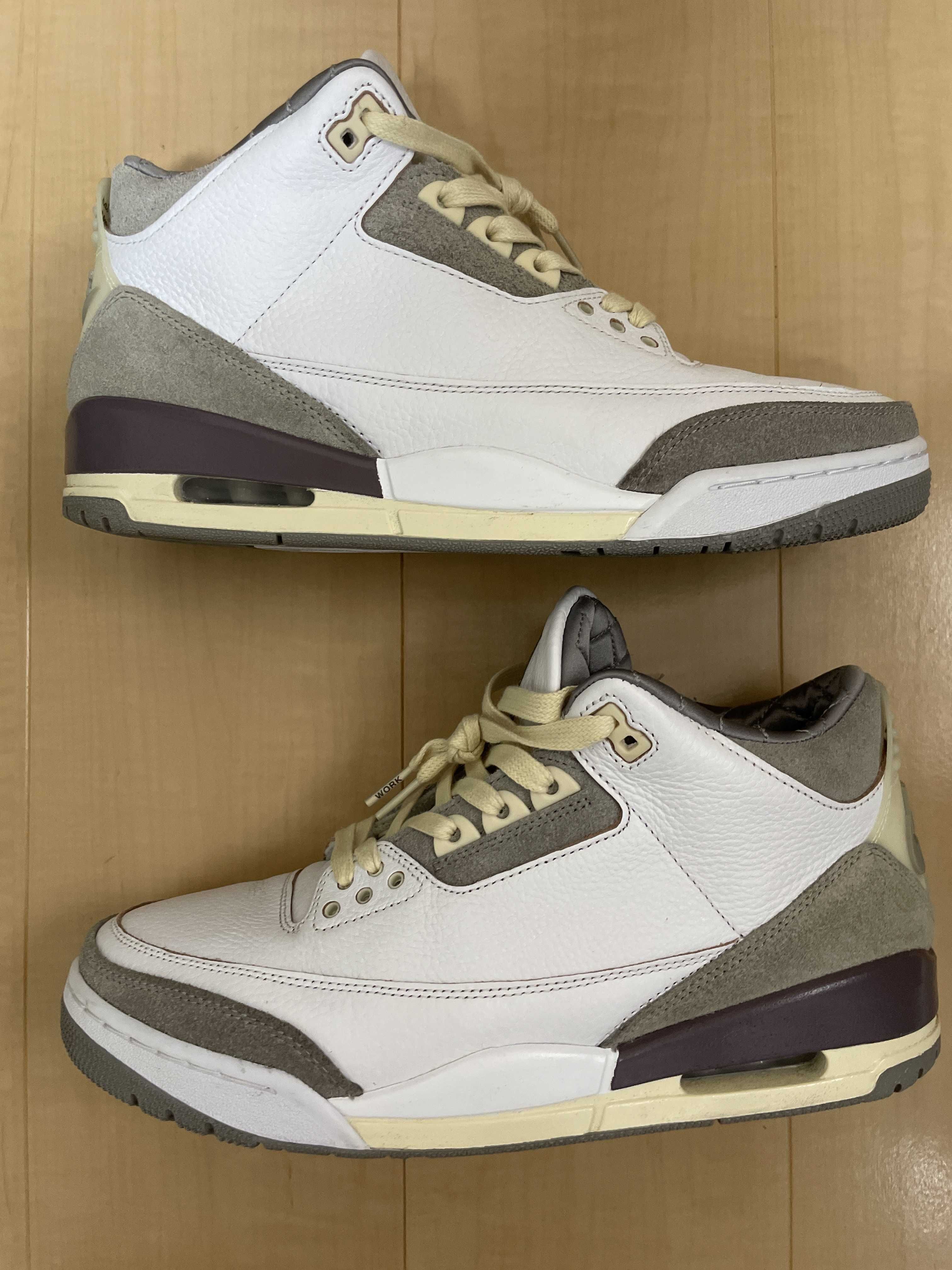 A Ma Maniere × Nike Women's Air Jordan 3 Retro SP "White/Medium Grey Violet Ore"