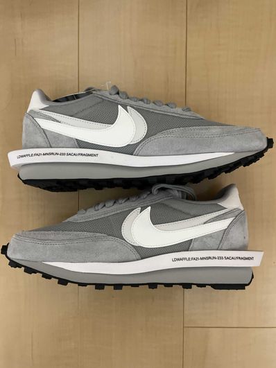 Fragment × sacai × Nike LD Waffle "Light Smoke Grey"