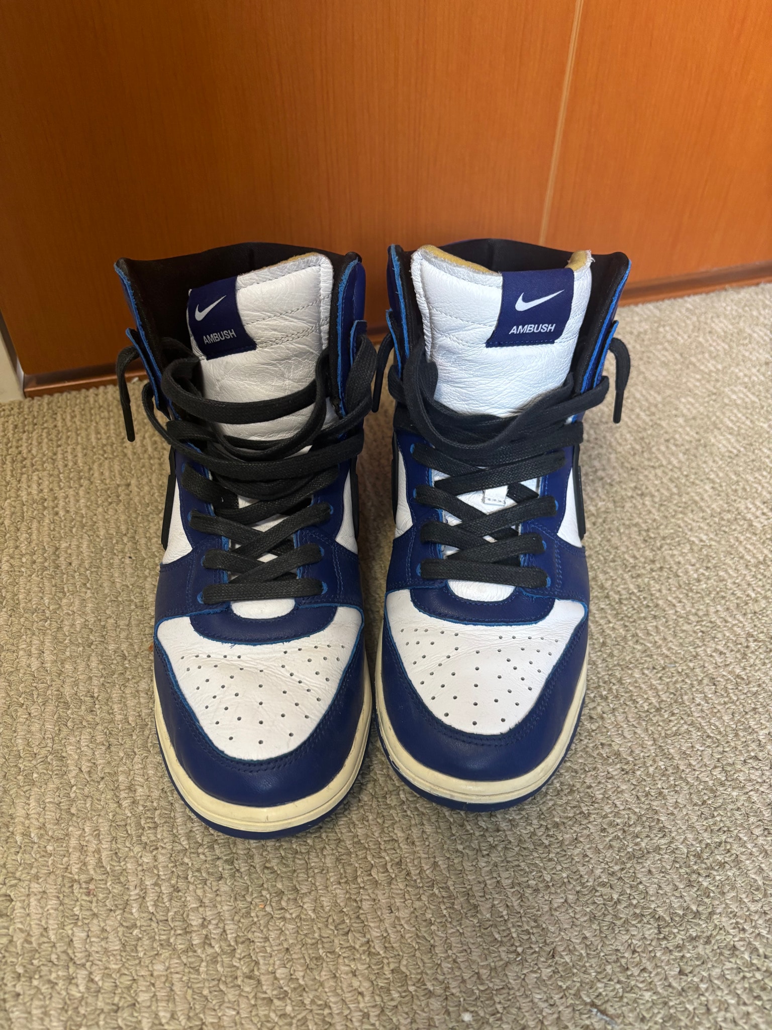 Ambush × Nike Dunk High "Deep Royal"