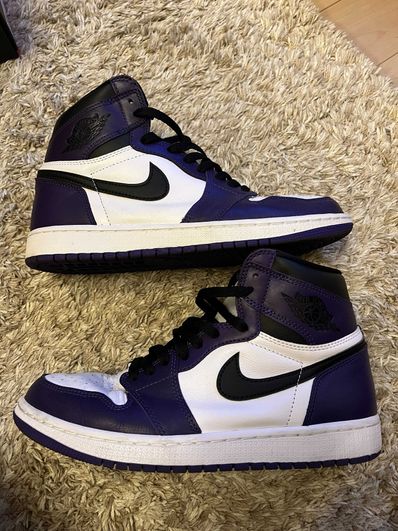 Nike Air Jordan 1 Retro High OG "Court Purple White/Black" (2020)