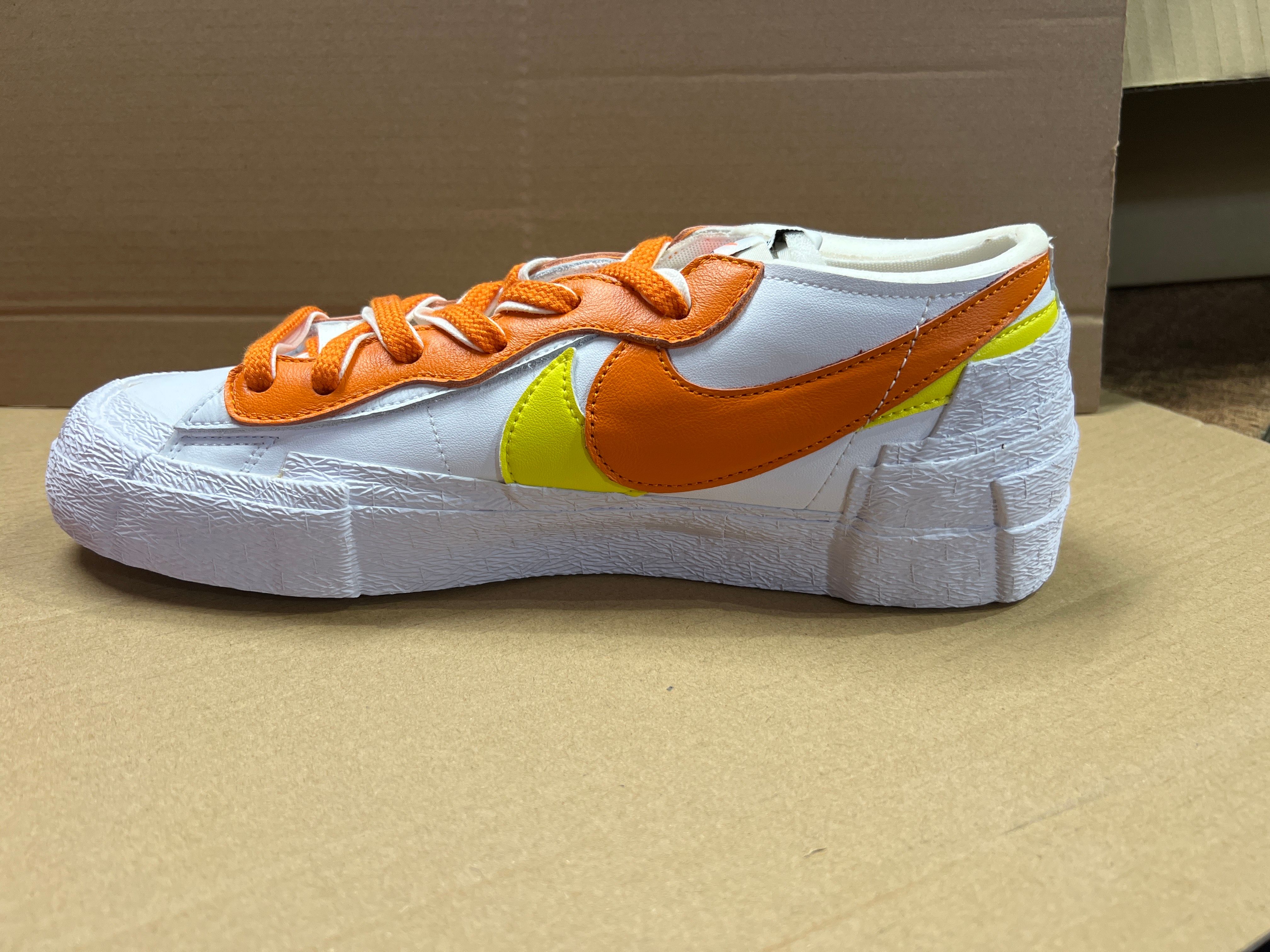 SACAI × NIKE BLAZER LOW "MAGMA ORANGE"