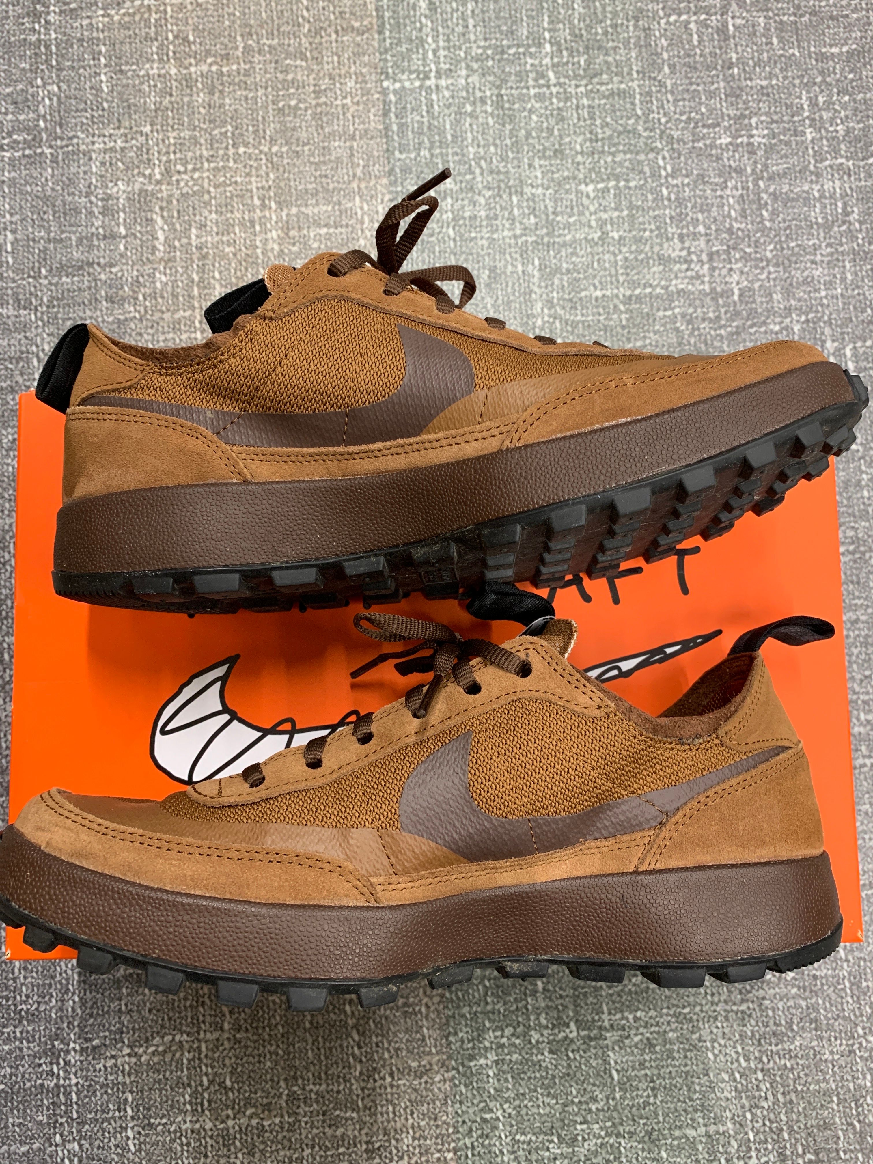 Tom Sachs × NikeCraft Women's General Purpose Shoe "Brown"