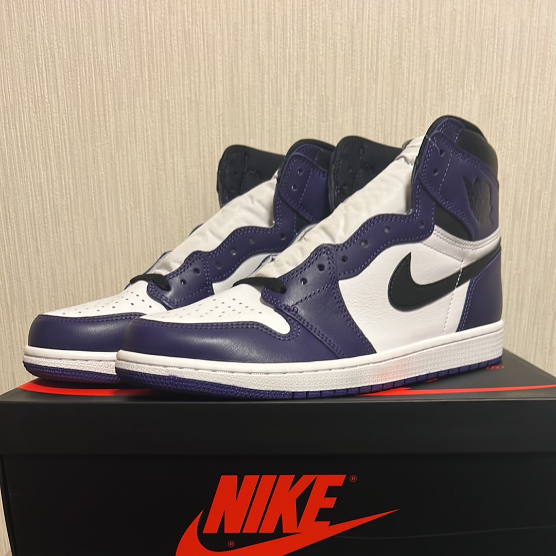 Nike Air Jordan 1 Retro High OG "Court Purple/White/Black" (2020)