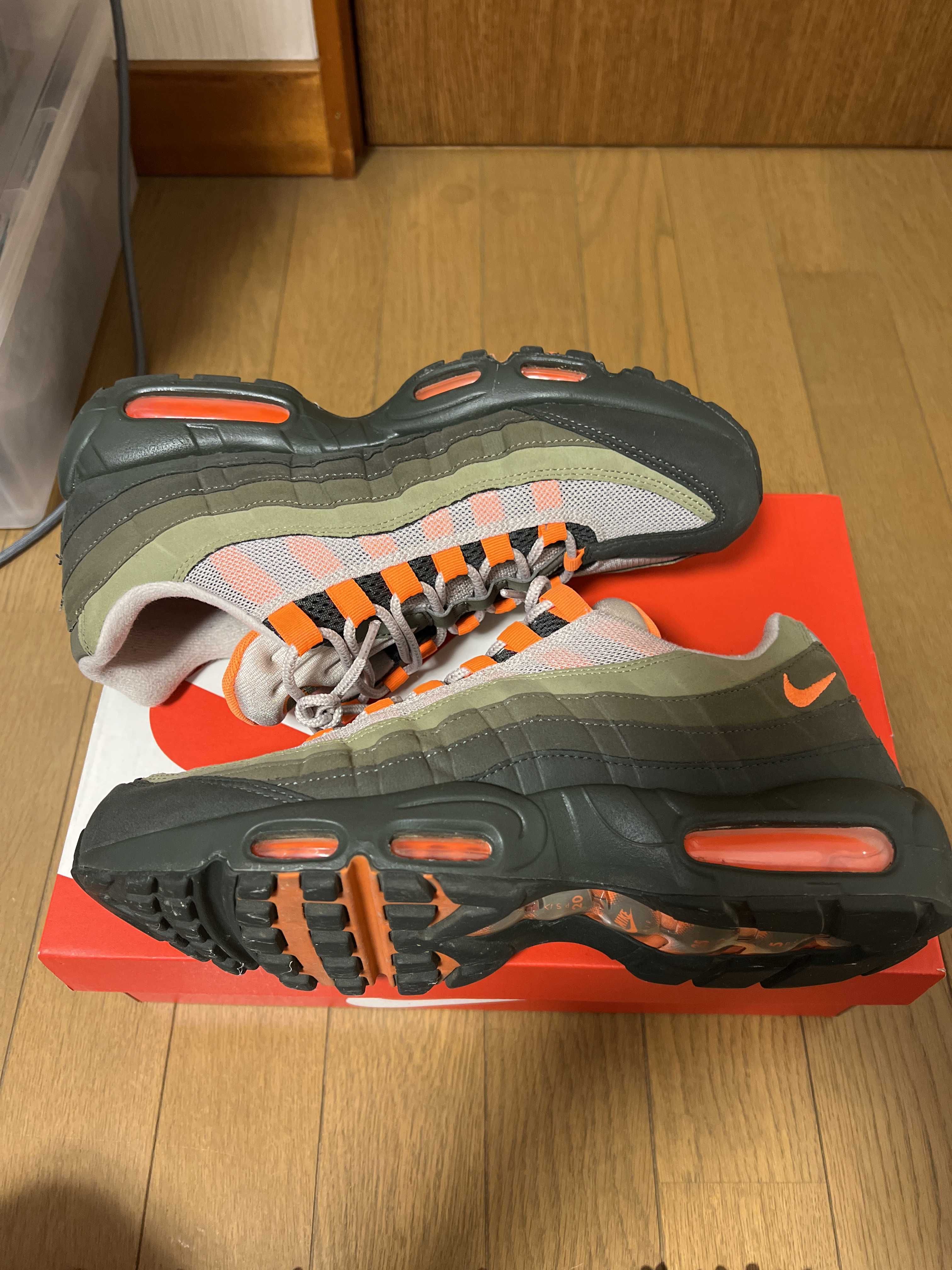 Nike Air Max 95 "String/Total Orange"