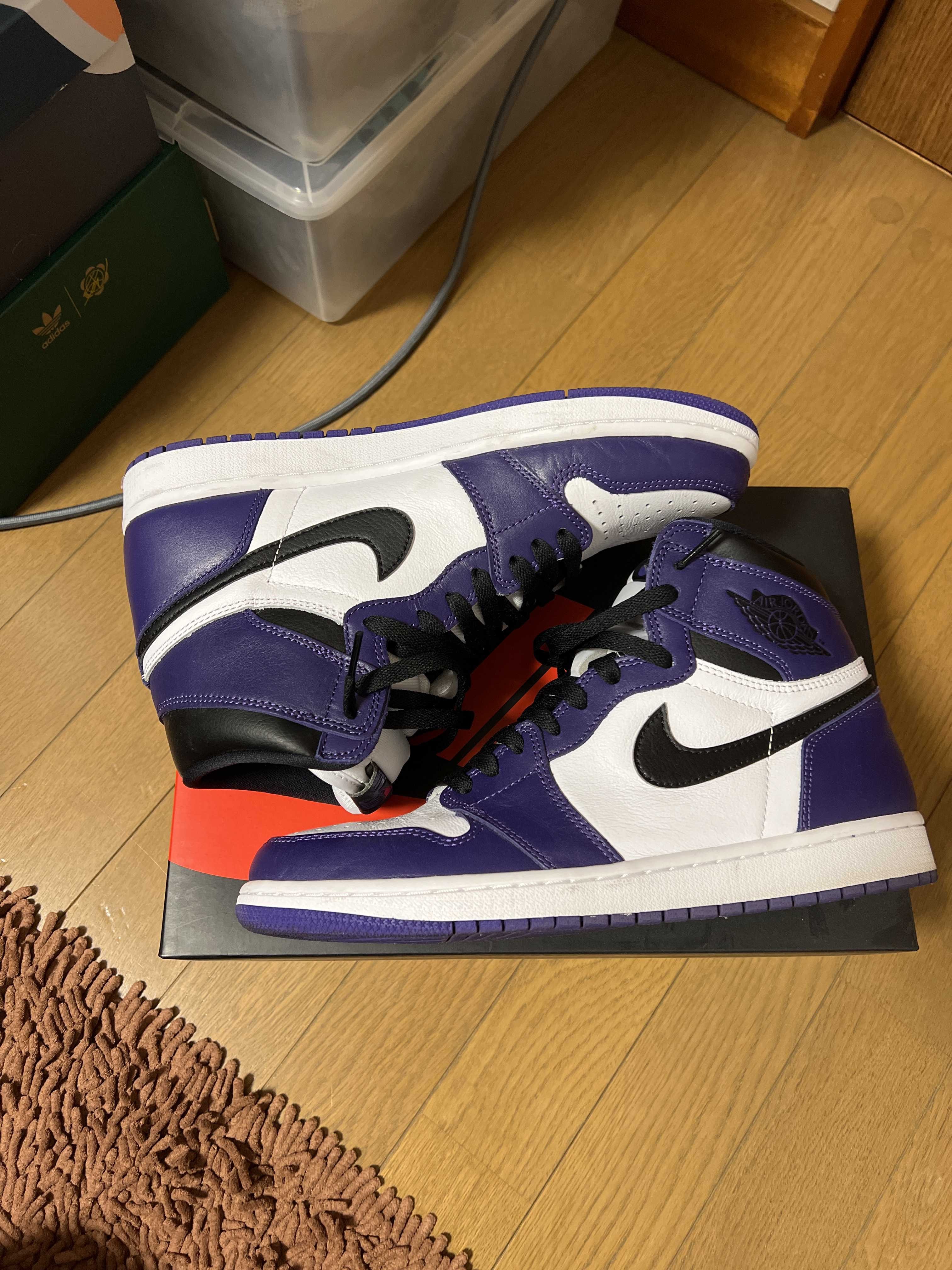 Nike Air Jordan 1 Retro High OG "Court Purple White/Black" (2020)   