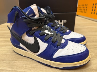Ambush × Nike Dunk High "Deep Royal"