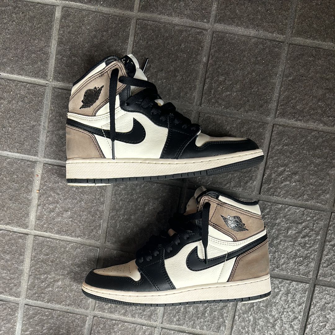 Nike GS Air Jordan 1 High OG "Sail/Dark Mocha/Black"