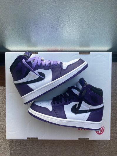 Nike Air Jordan 1 Retro High OG "Court Purple White/Black" (2020)