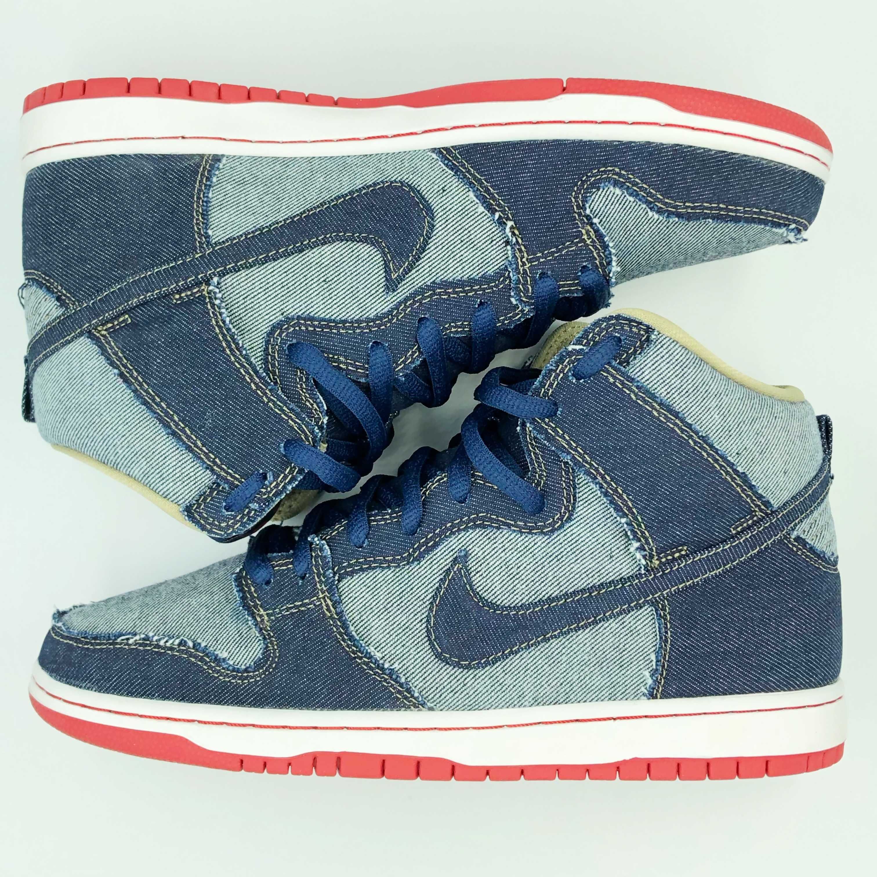 Nike SB Dunk High Reese Forbes Denim "Midnight Navy"