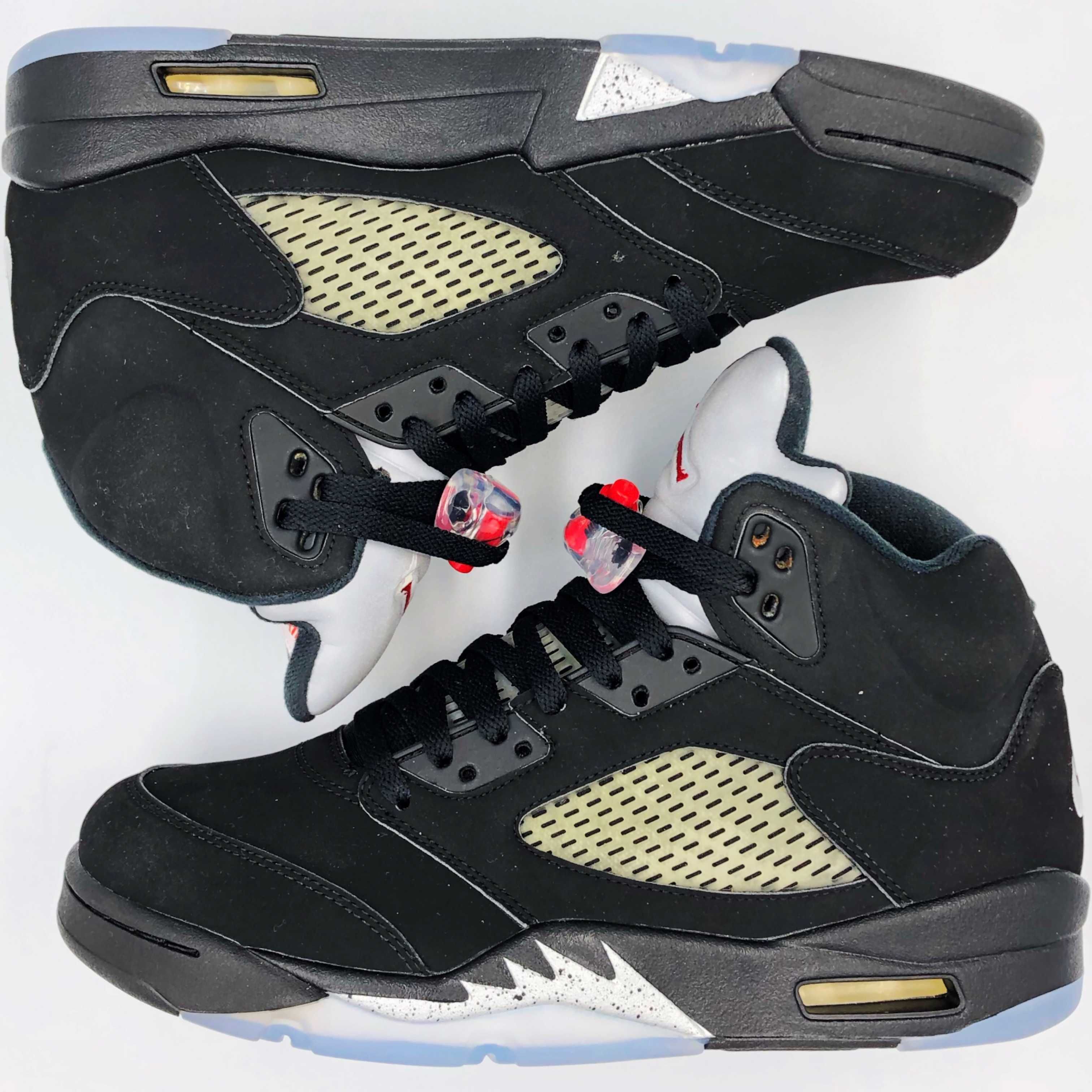 Nike Air Jordan 5 Retro OG "Black/Fire Red/Metallic Silver/White" (2016)