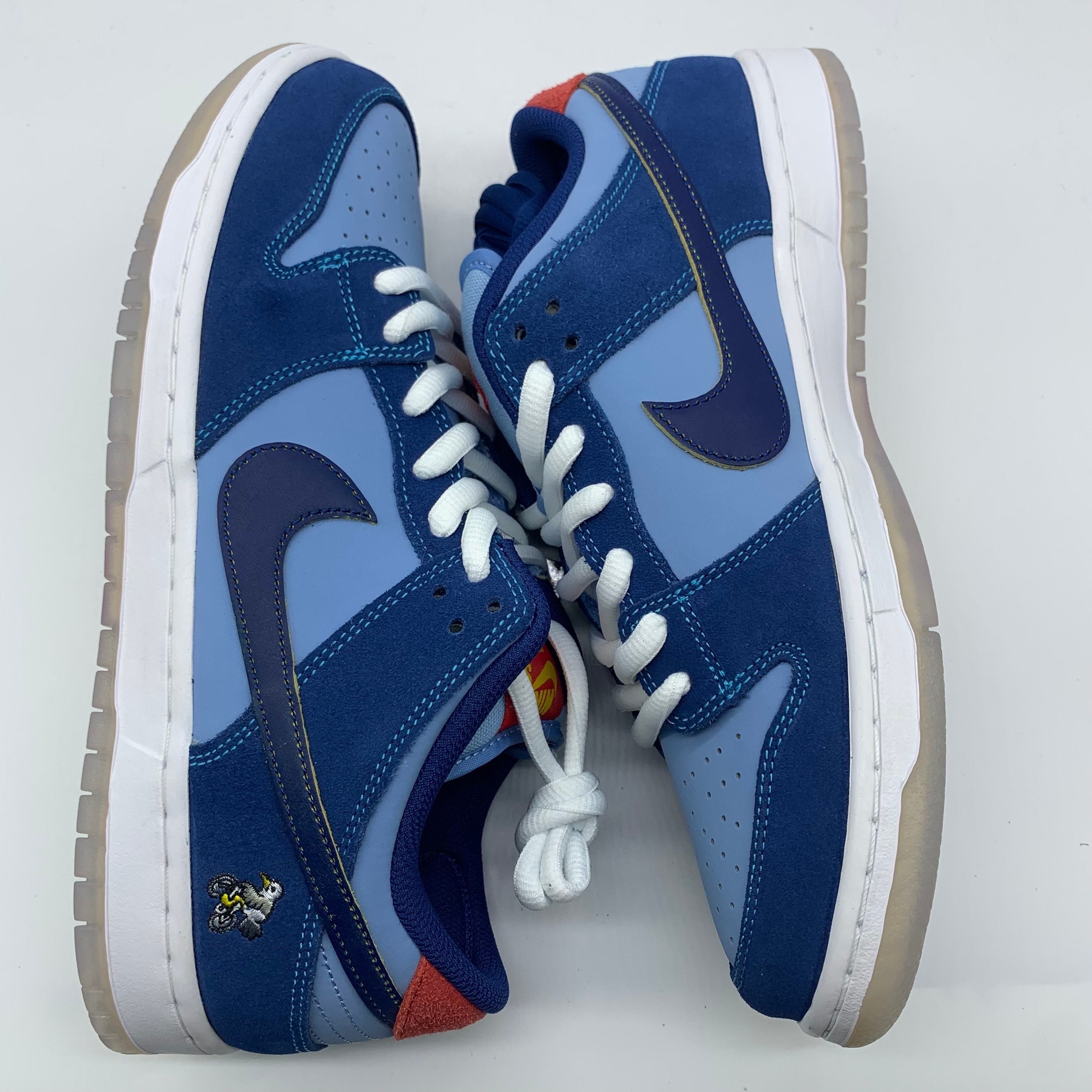 Why So Sad? × Nike SB Dunk Low "Coastal Blue/Speed Yellow-University Red"