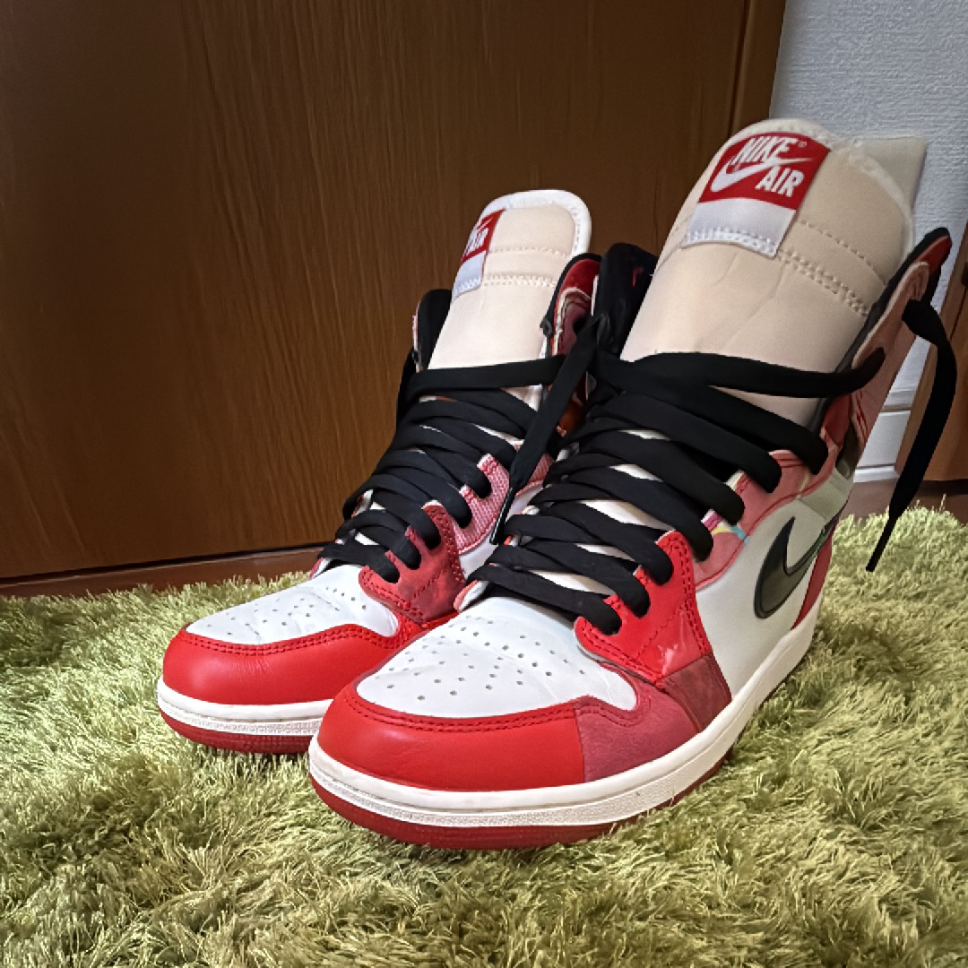 Spider-Man × Nike Air Jordan 1 Retro High OG SP "Spider-Man: Across the Spider-Verse/University Red"