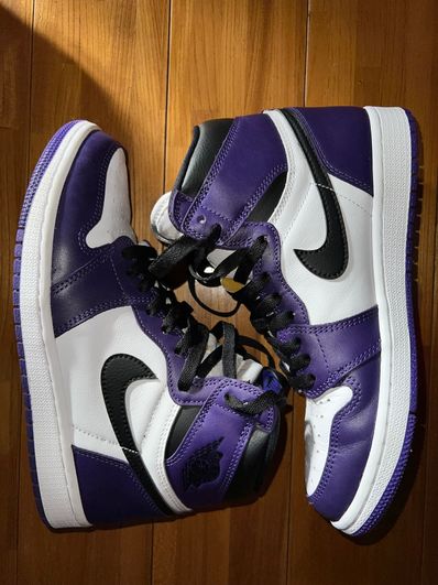 Nike Air Jordan 1 Retro High OG "Court Purple White/Black" (2020)