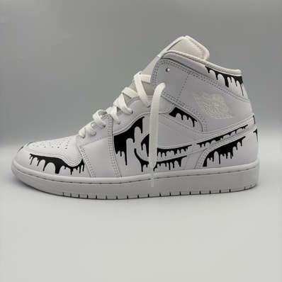 Nike Air Jordan 1 Mid "Triple White"