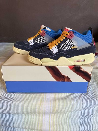 UNION × NIKE AIR JORDAN 4 "OFF NOIR"