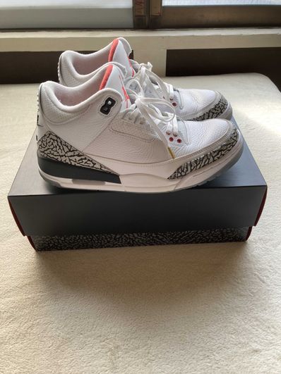 Nike Air Jordan 3 Retro "Free Throw Line White Cement"