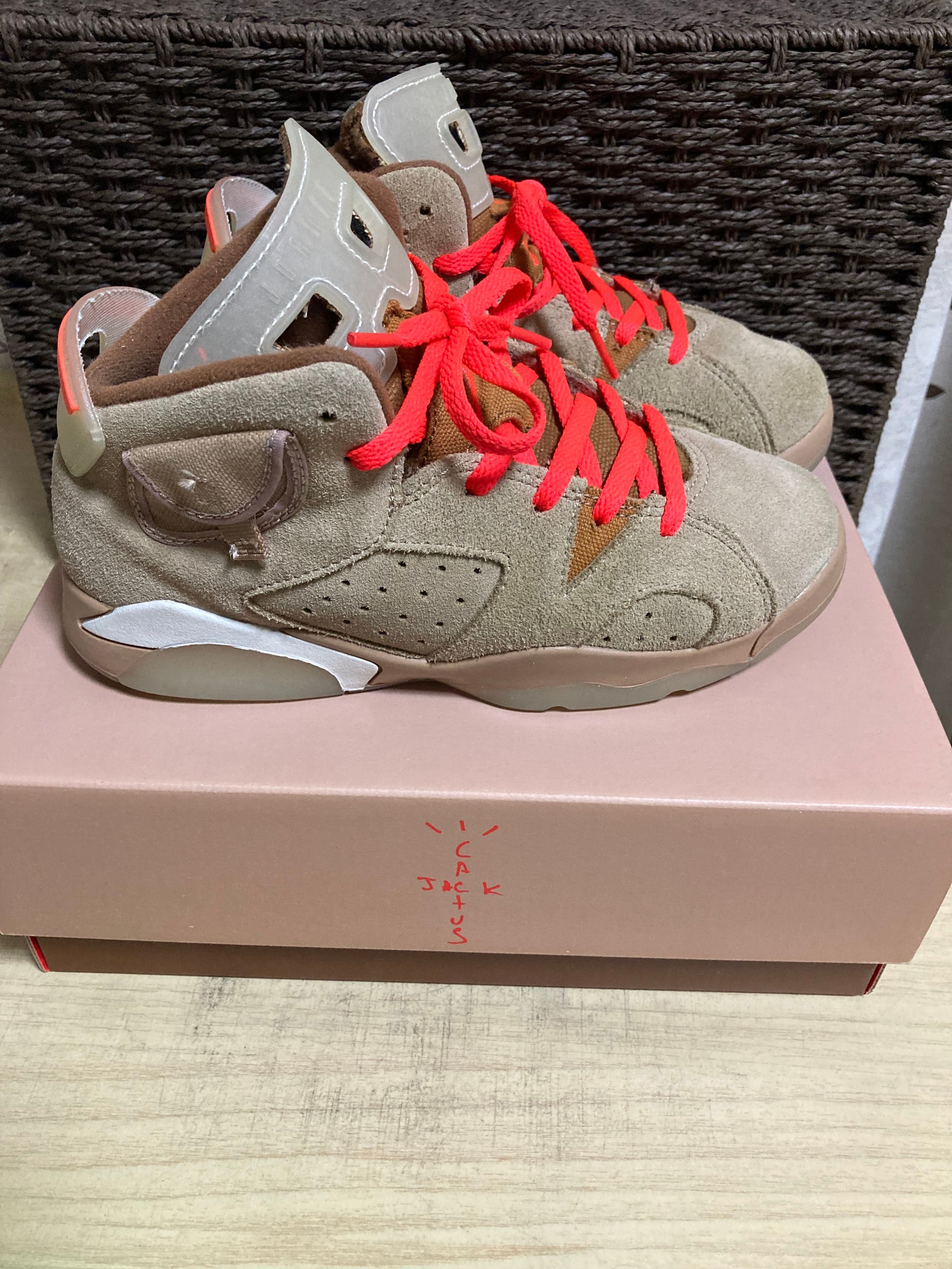 Travis Scott × Nike PS Air Jordan 6 "British Khaki"