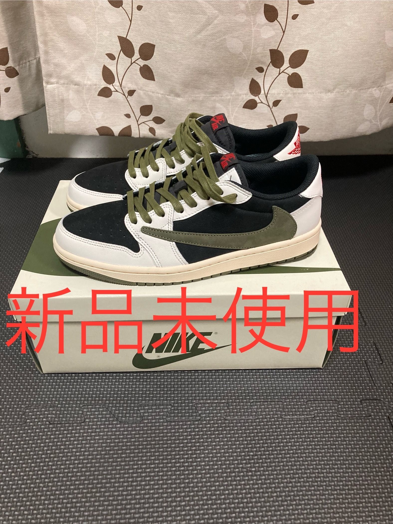 Travis Scott × Nike Women's Air Jordan 1 Low OG "Medium Olive"