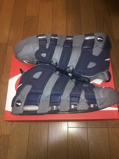 Nike Air More Uptempo '96 "Cool Grey/White/Midnight Navy"