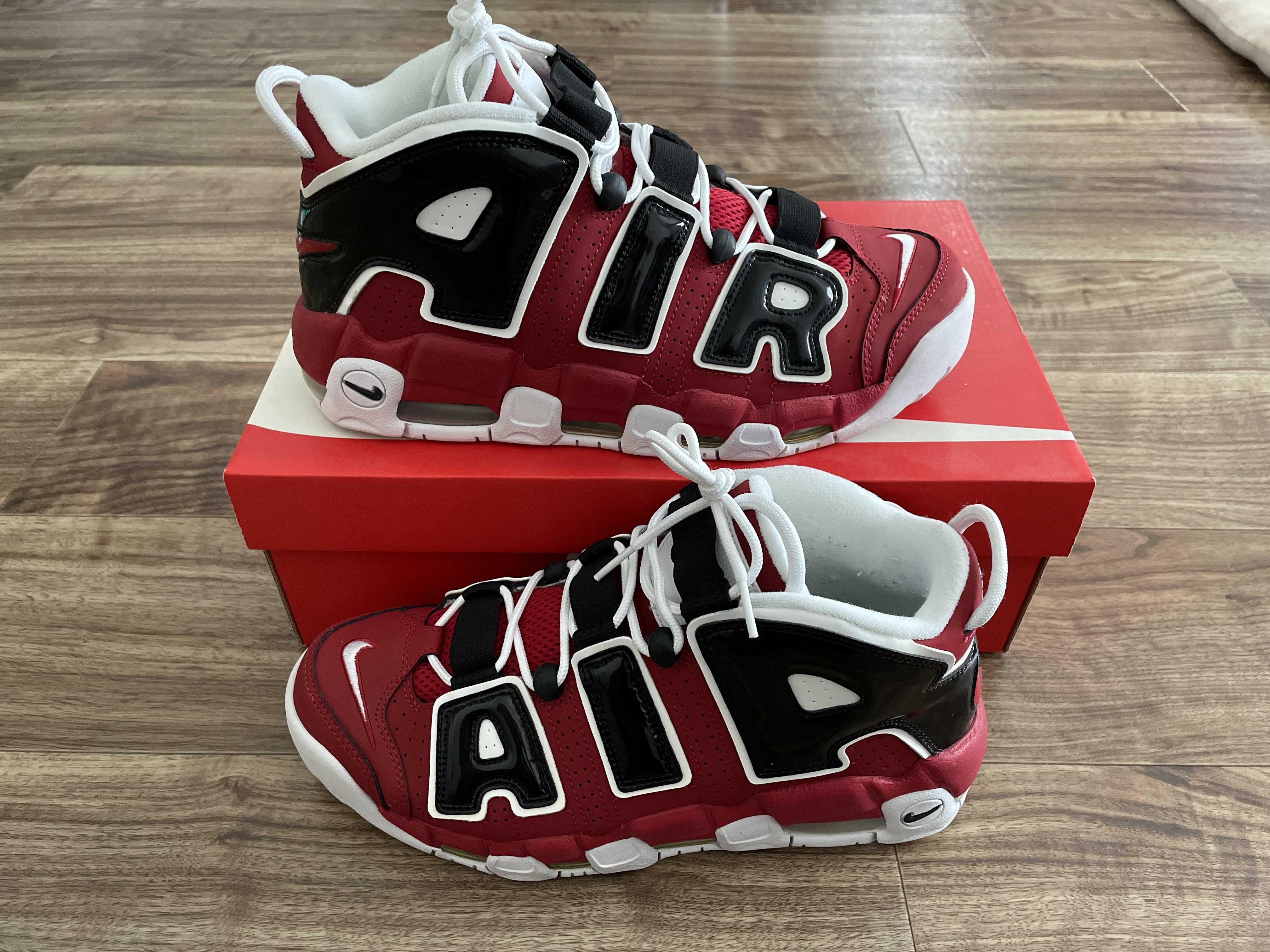 NIKE AIR MORE UPTEMPO ’96 "VARSITY RED/WHITE/BLACK"(2017)