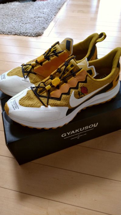 GYAKUSOU×NIKE AIR ZOOM PEGASUS 36 TRAIL YELLOW