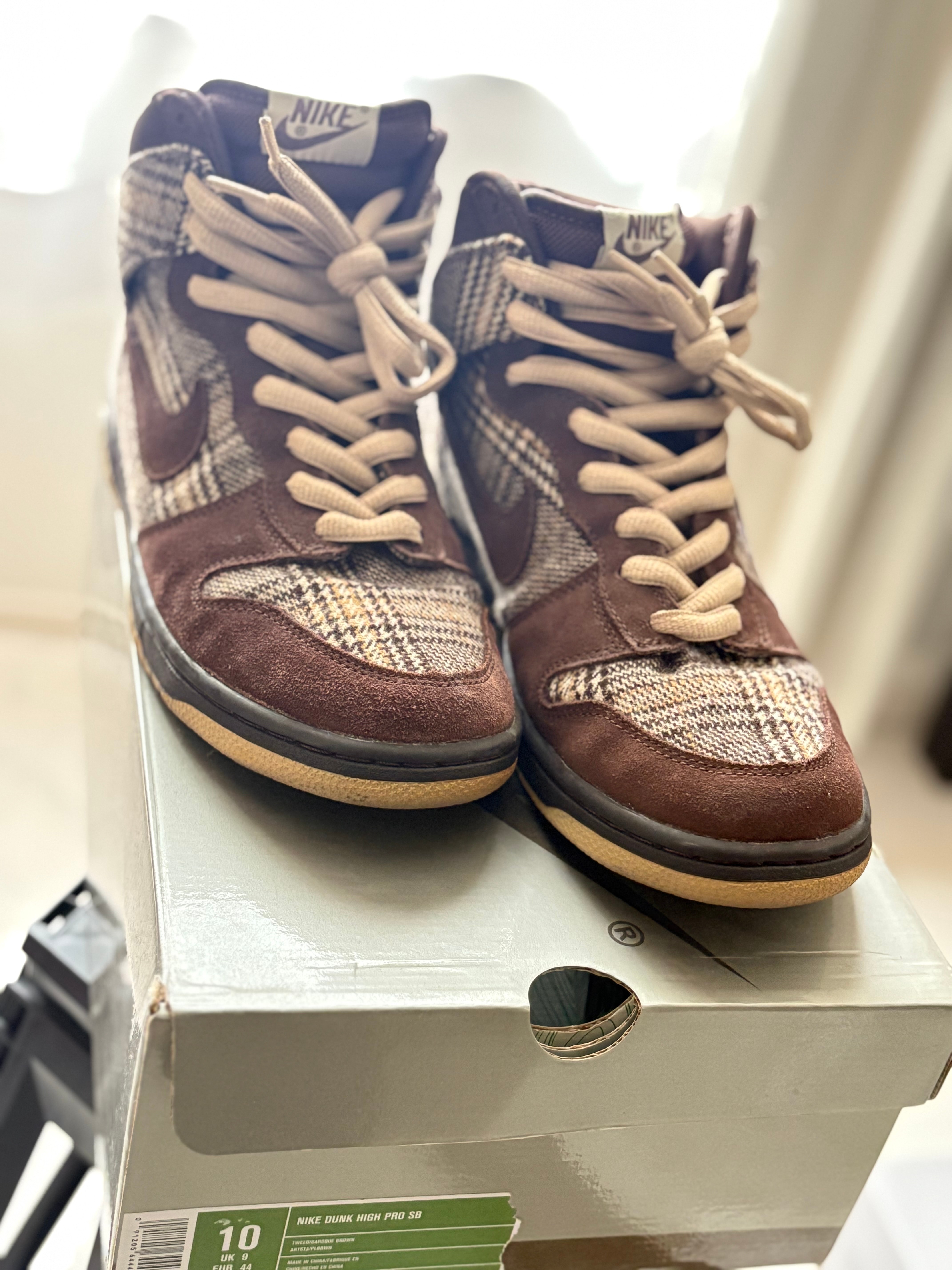Nike SB Dunk High "Tweed"