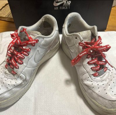 Supreme × Nike Air Force 1 Low "White"