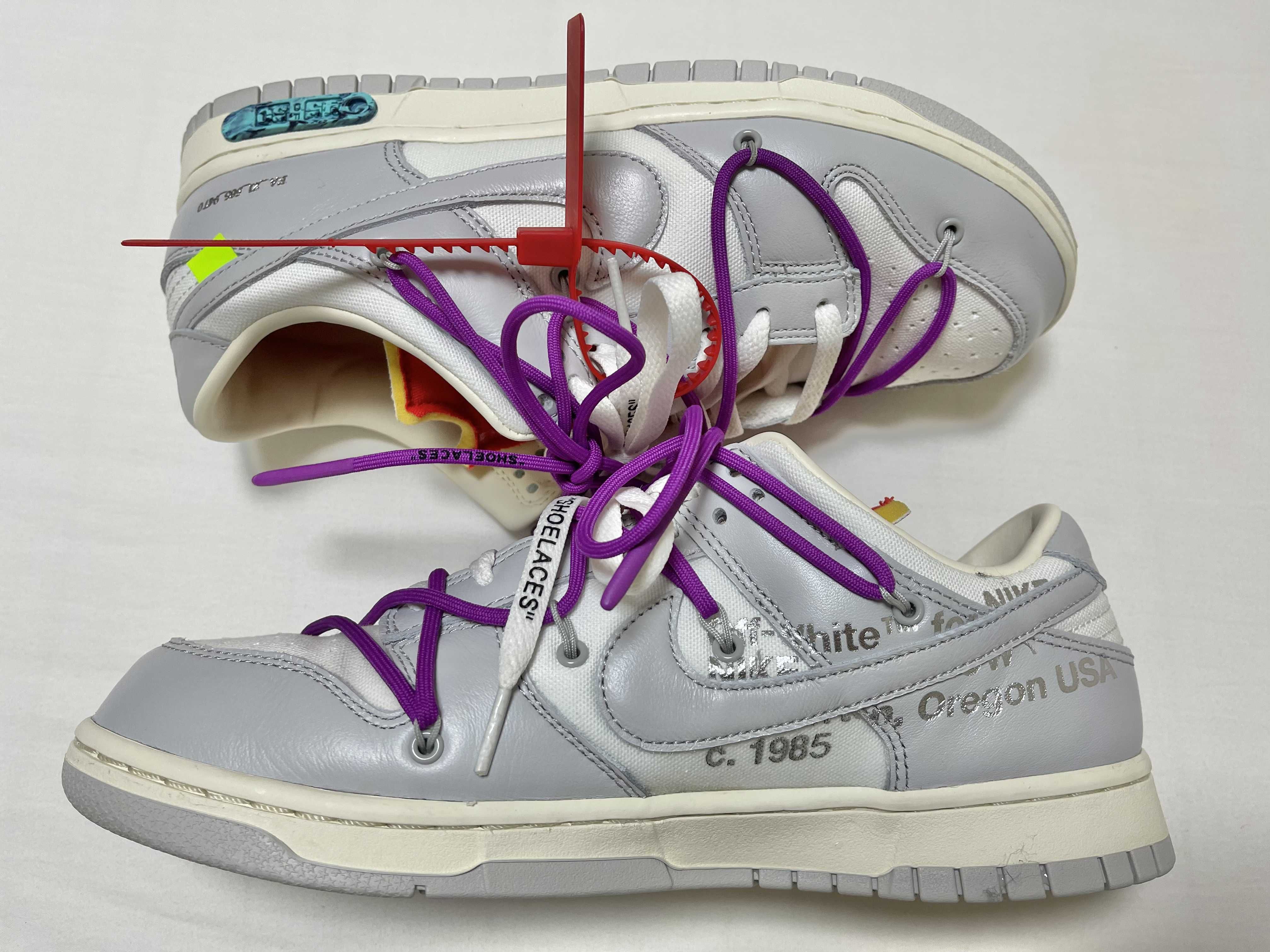 Off-White × Nike Dunk Low 1 of 50 "Lot.45"