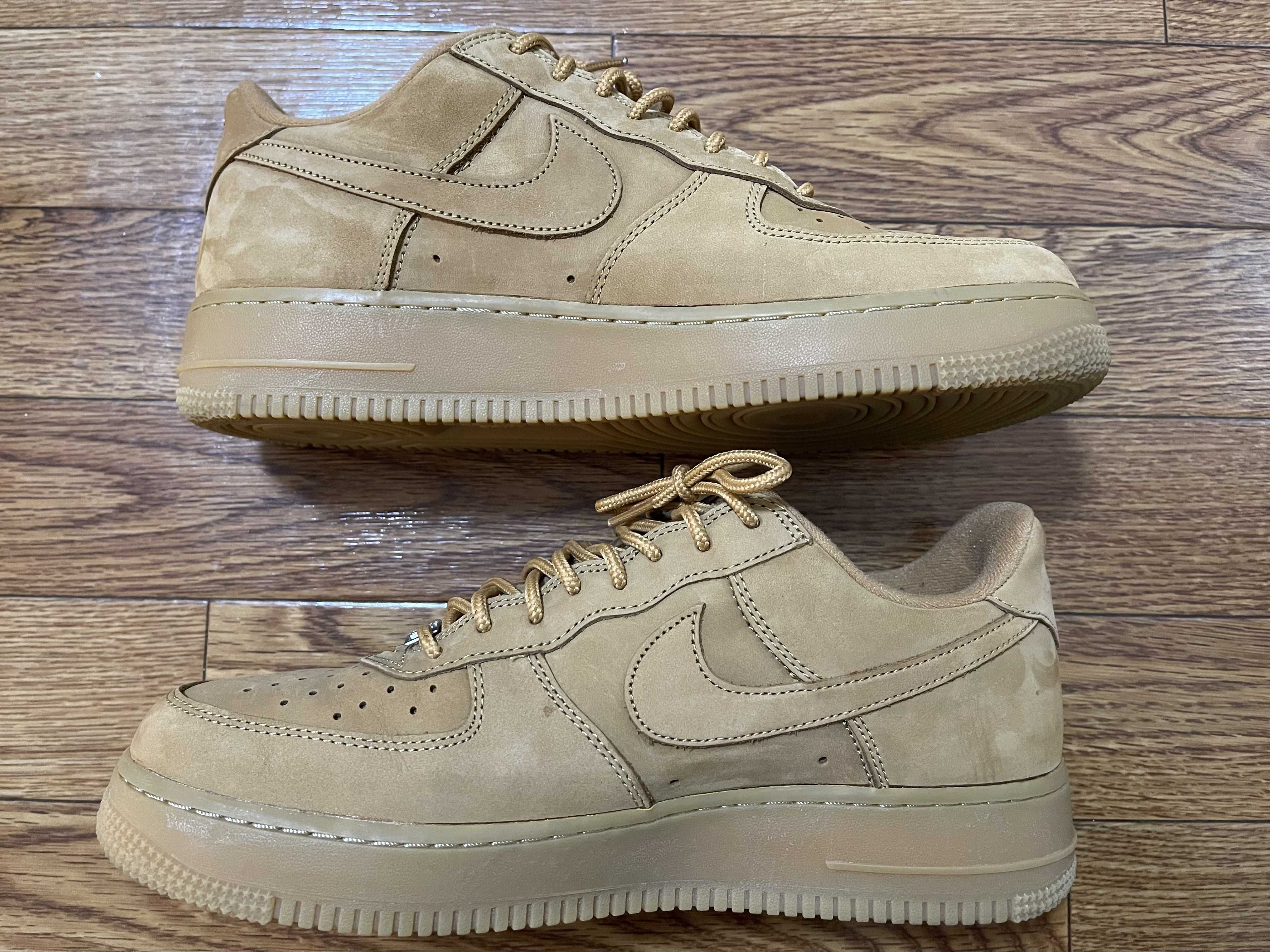 Supreme × Nike Air Force 1 Low "Flax/Wheat"