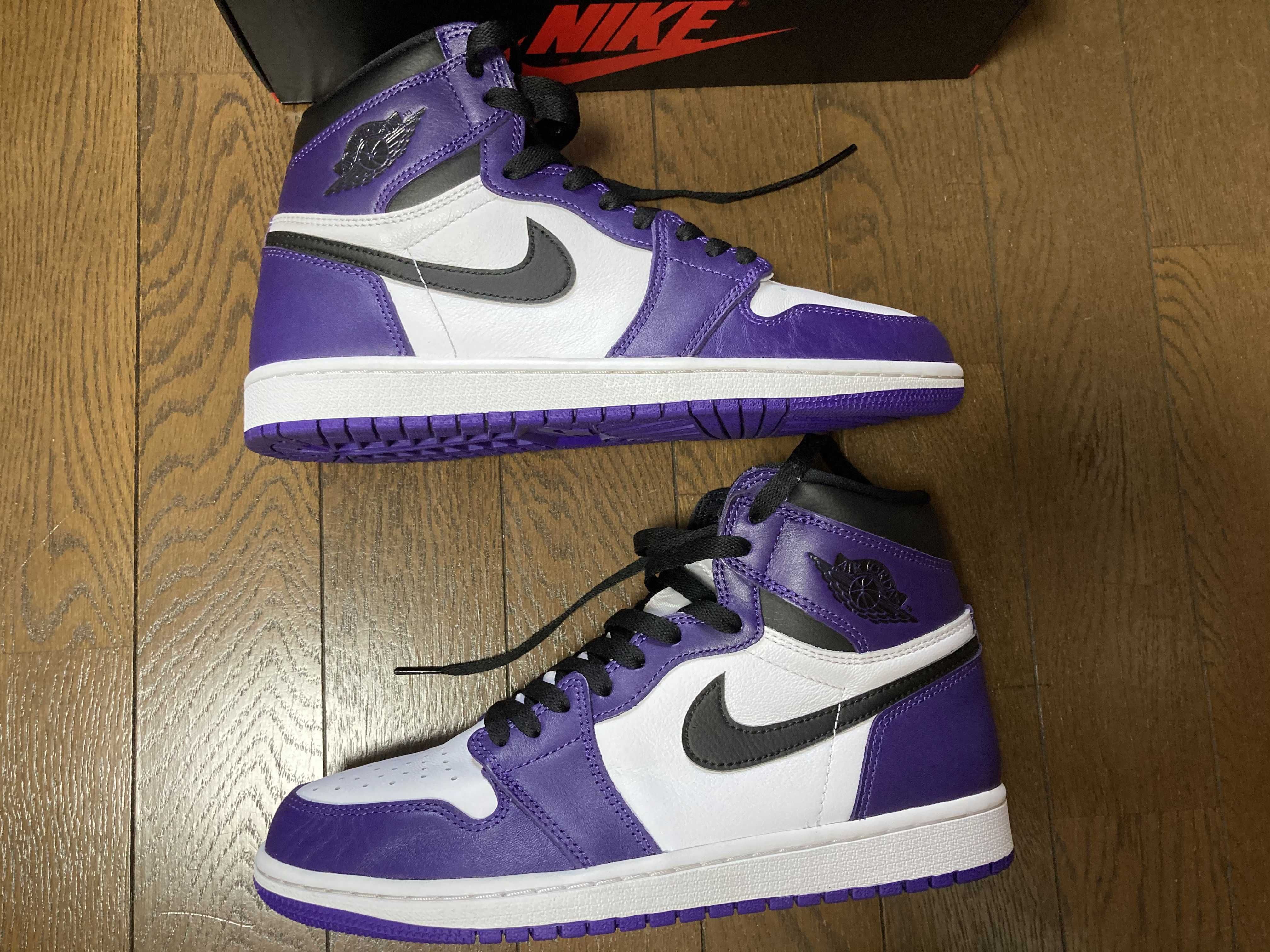 Nike Air Jordan 1 Retro High OG "Court Purple White/Black" (2020)