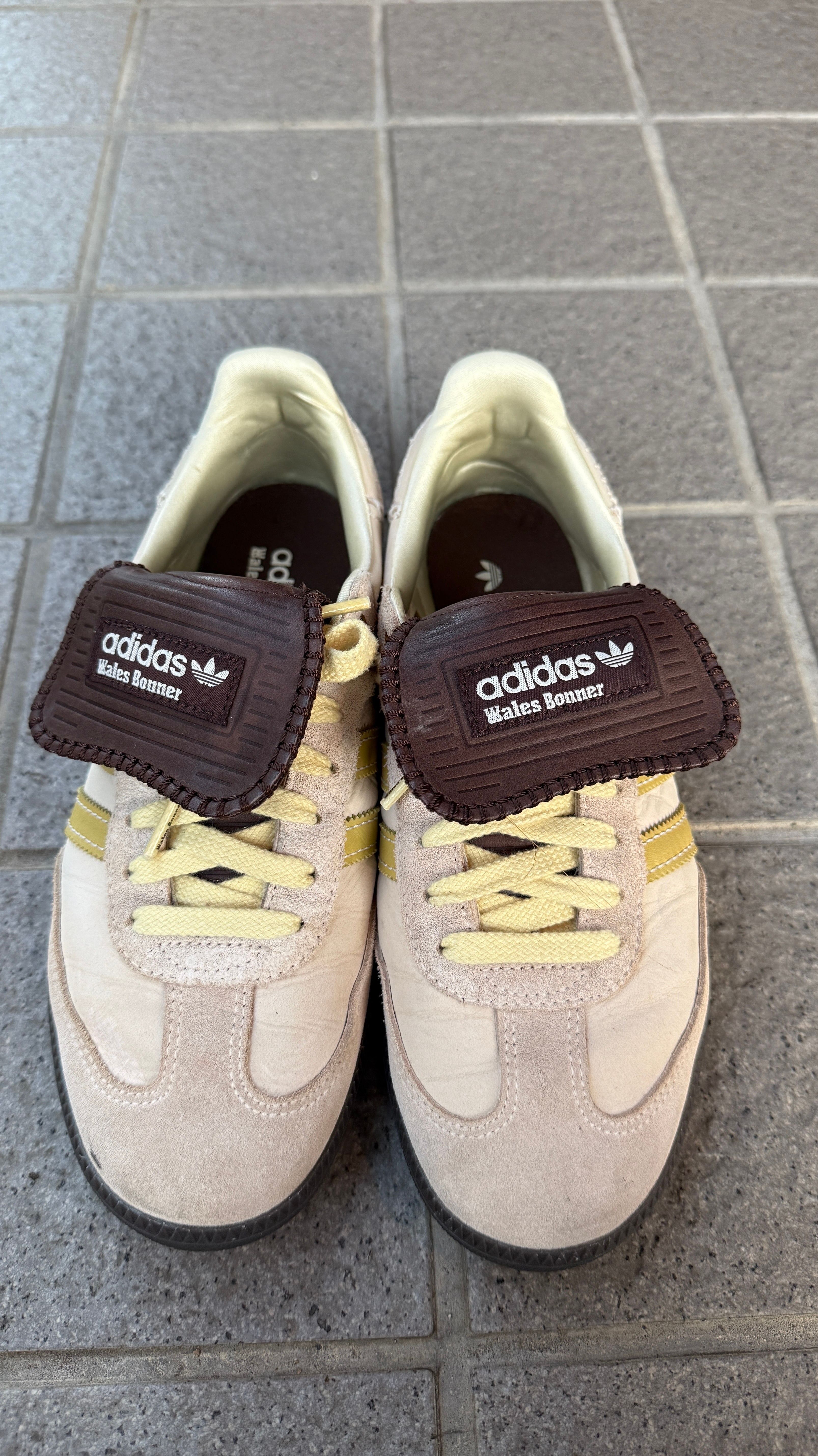 Wales Bonner × adidas Samba Nubuck "Beige"