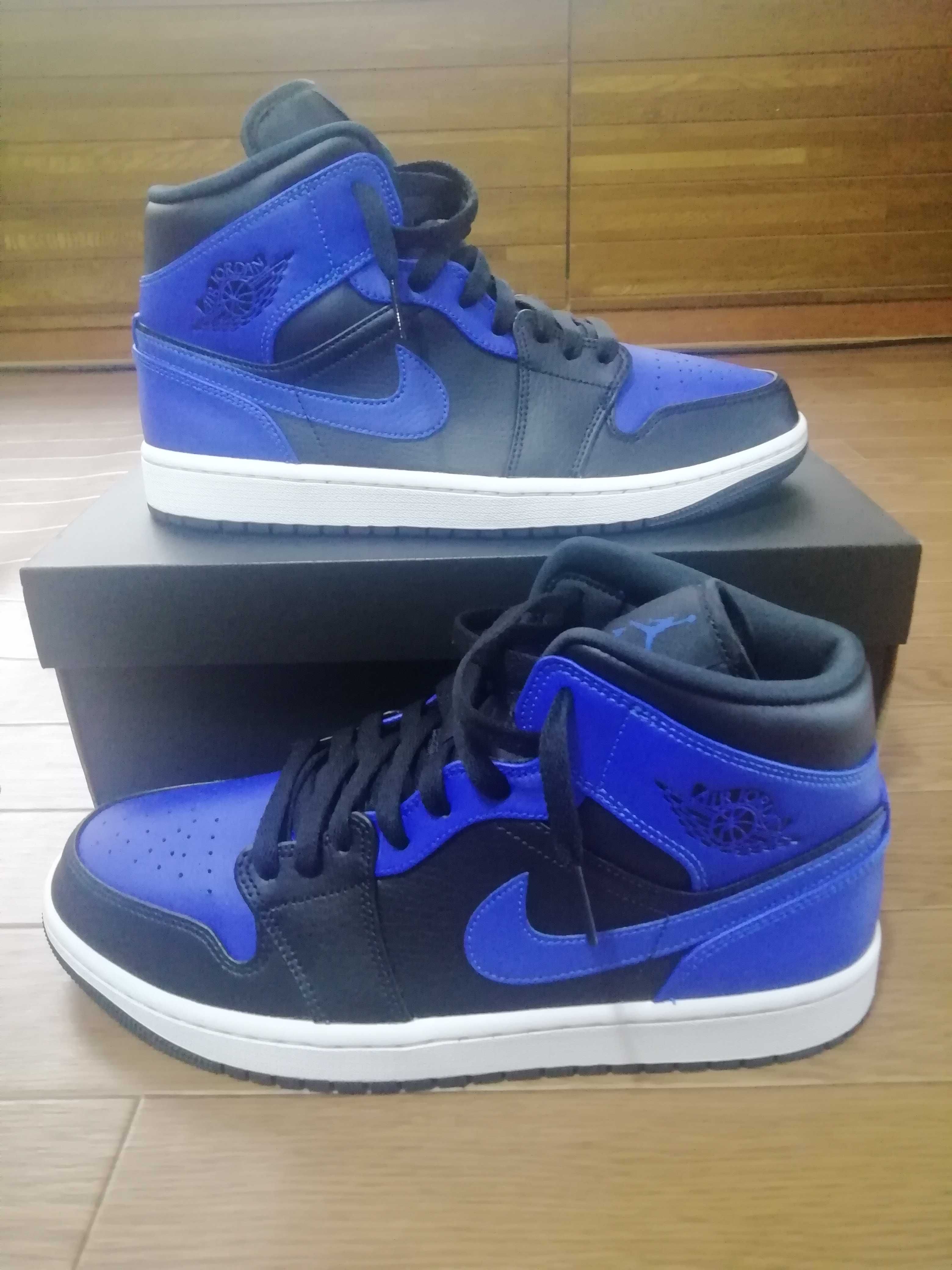 Nike Air Jordan 1 Mid "Hyper Royal"