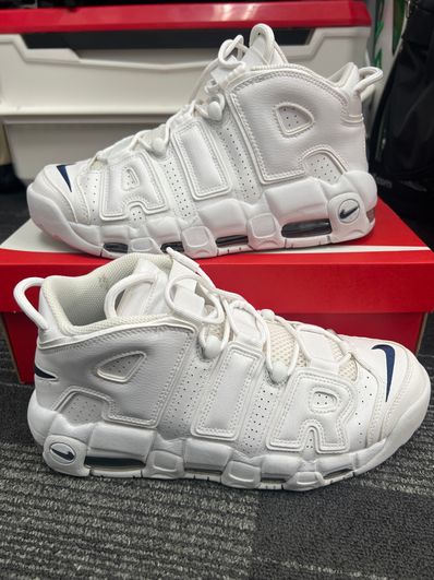 Nike Air More Uptempo "White/Midnight Navy"