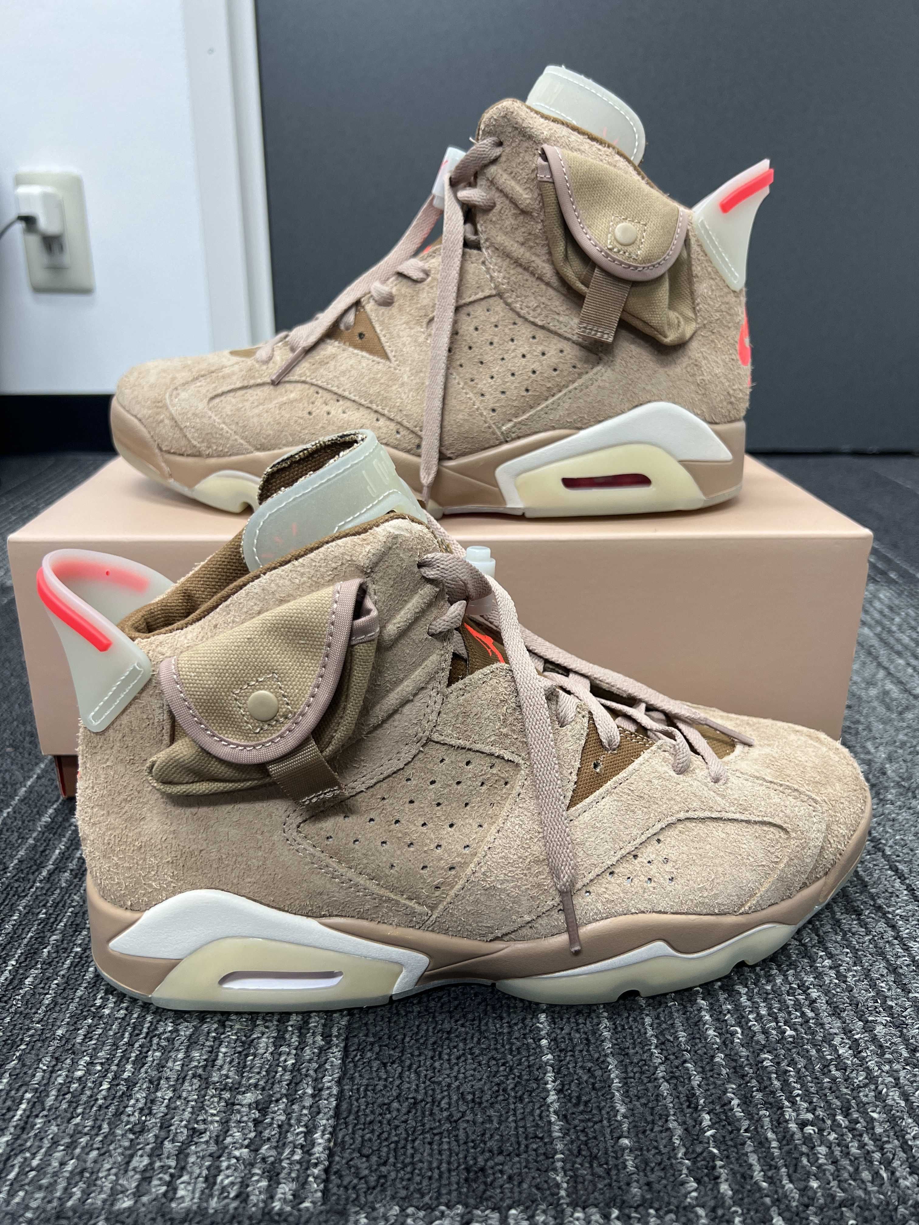 Travis Scott × Nike Air Jordan 6 "British Khaki"