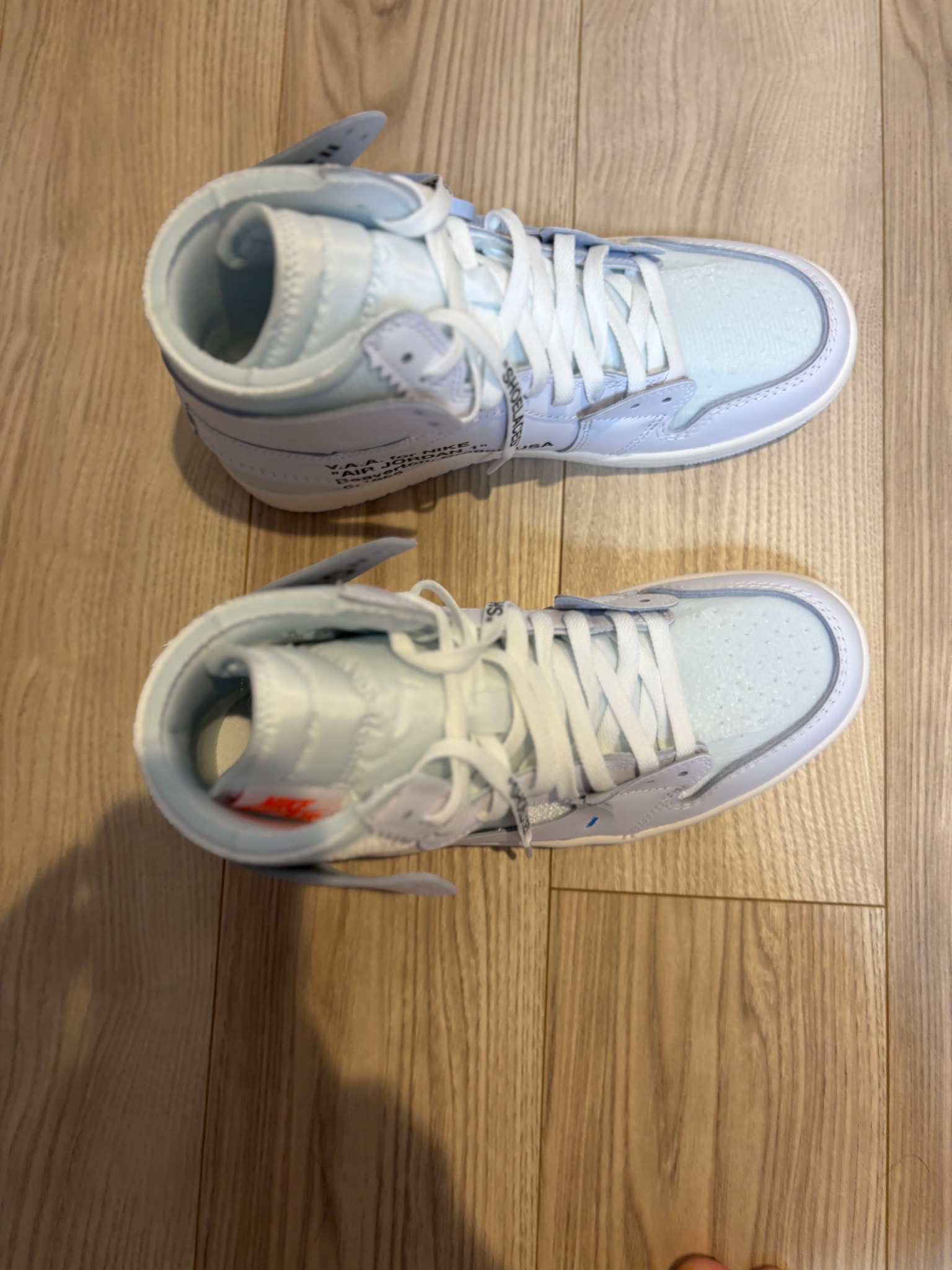 Virgil Abloh Archive (V.A.A.) × Nike Air Jordan 1 Retro High OG "Alaska"
