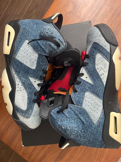NIKE AIR JORDAN 6 "WASHED DENIM"