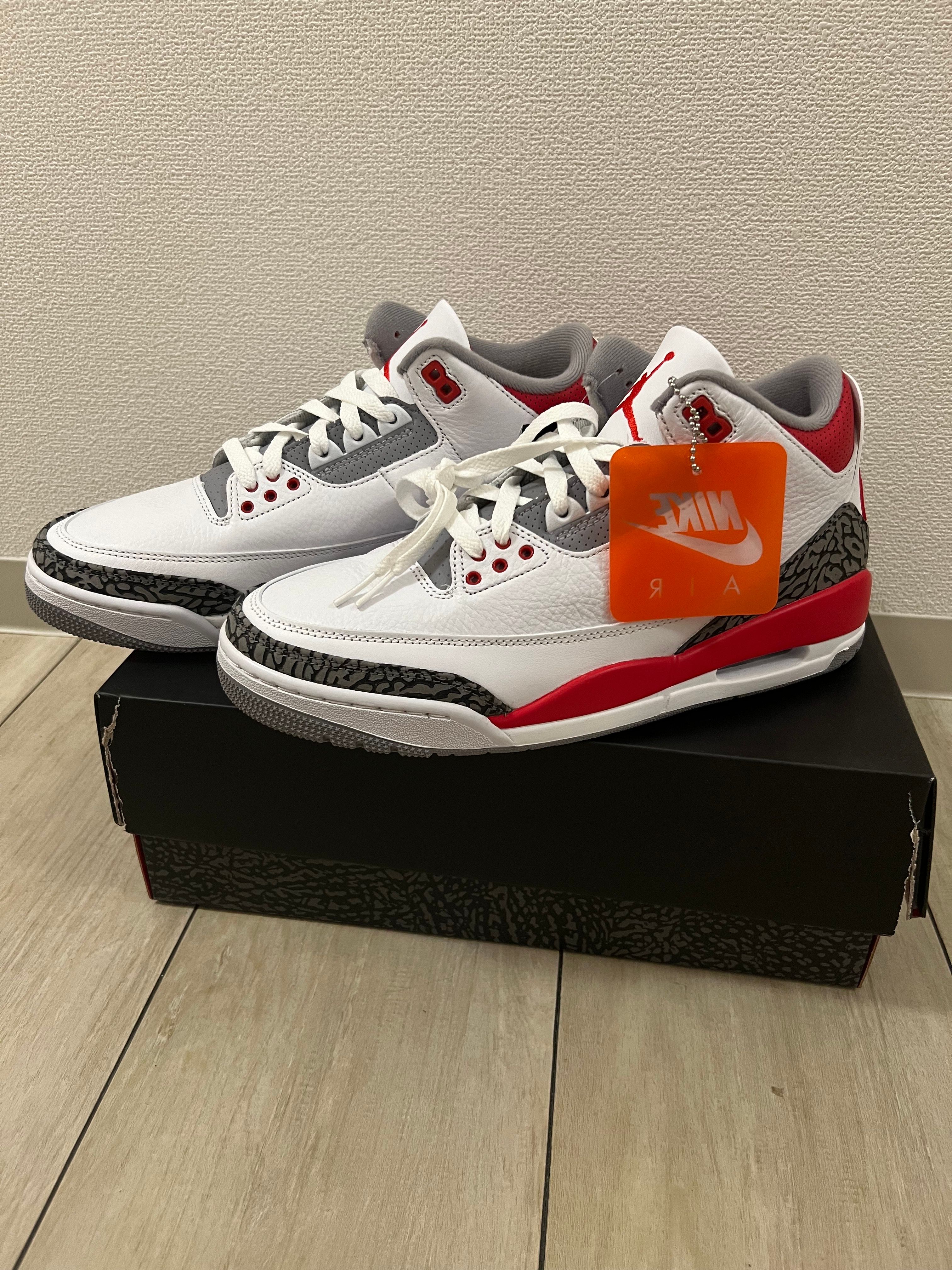 Nike Air Jordan 3 Retro OG "Fire Red" (2022)