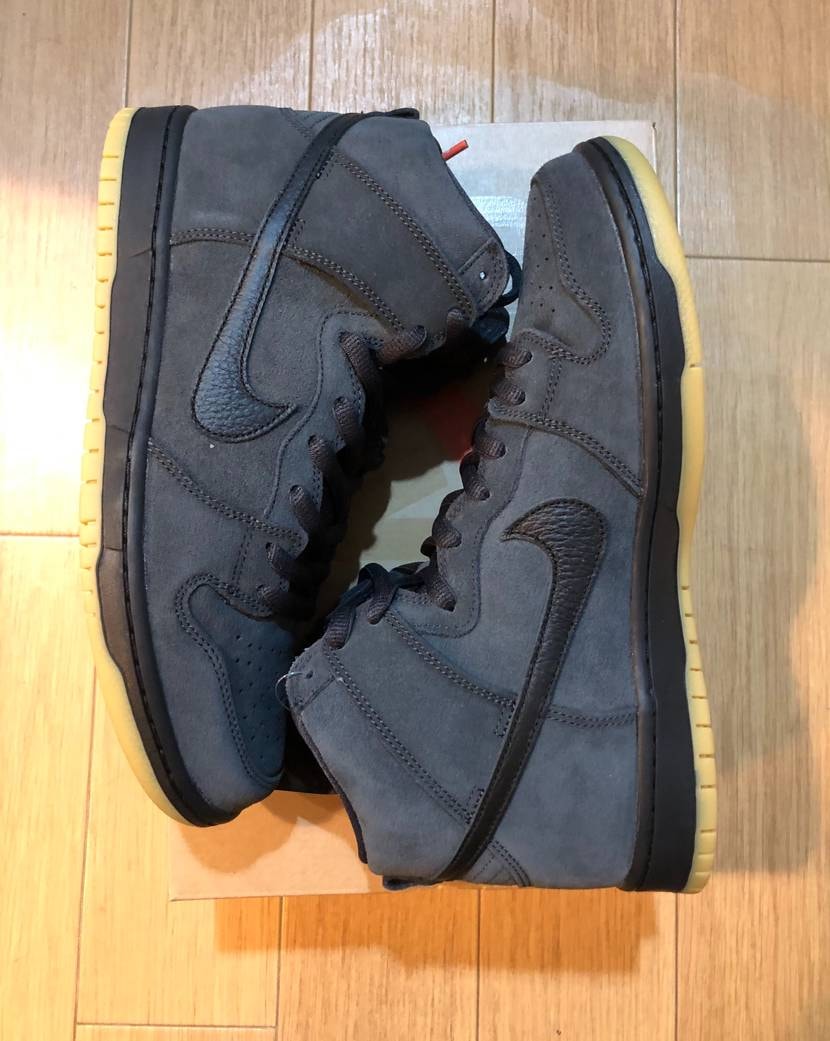 Nike SB Dunk High Orange Label "Dark Grey" 