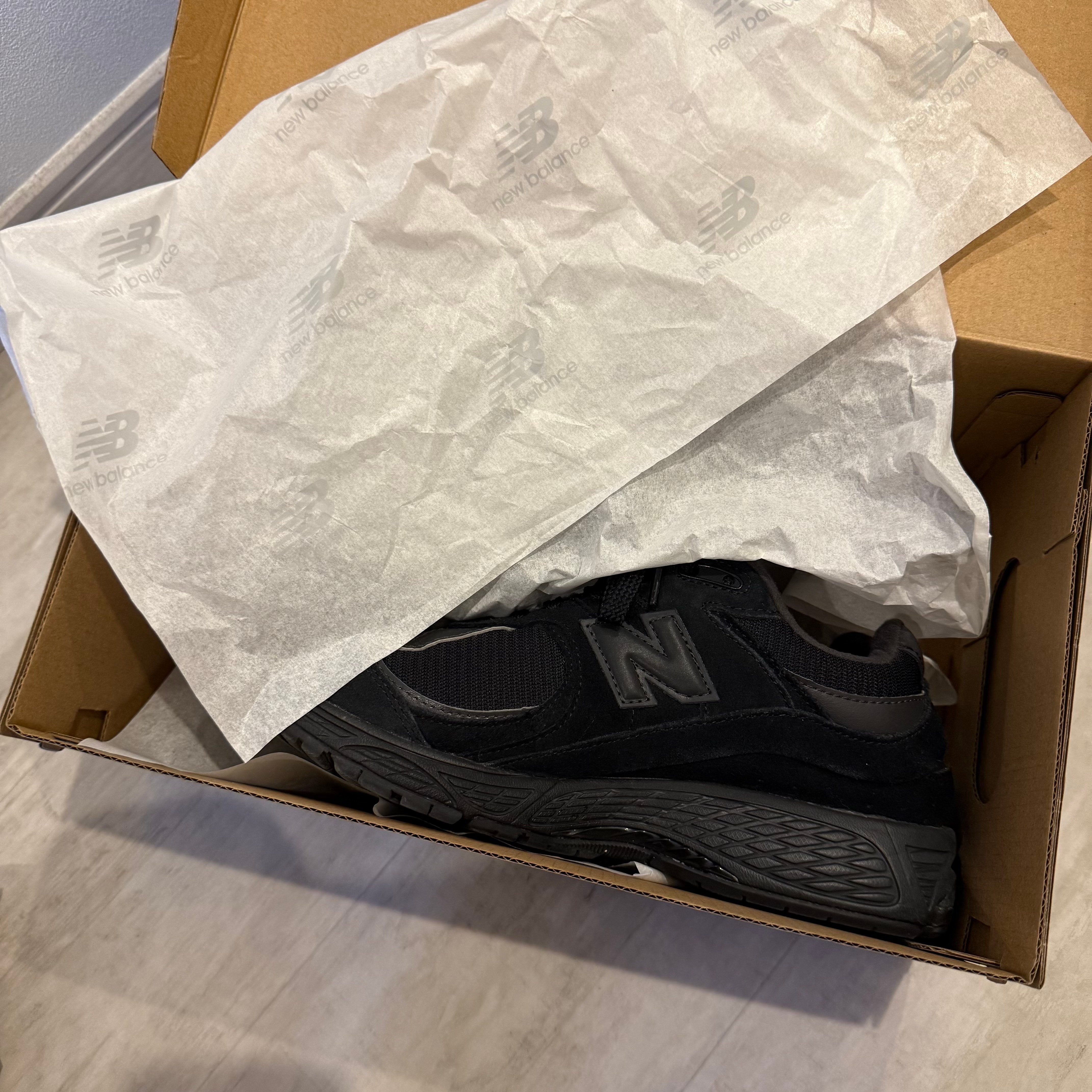 New Balance 2002R "Triple Black"