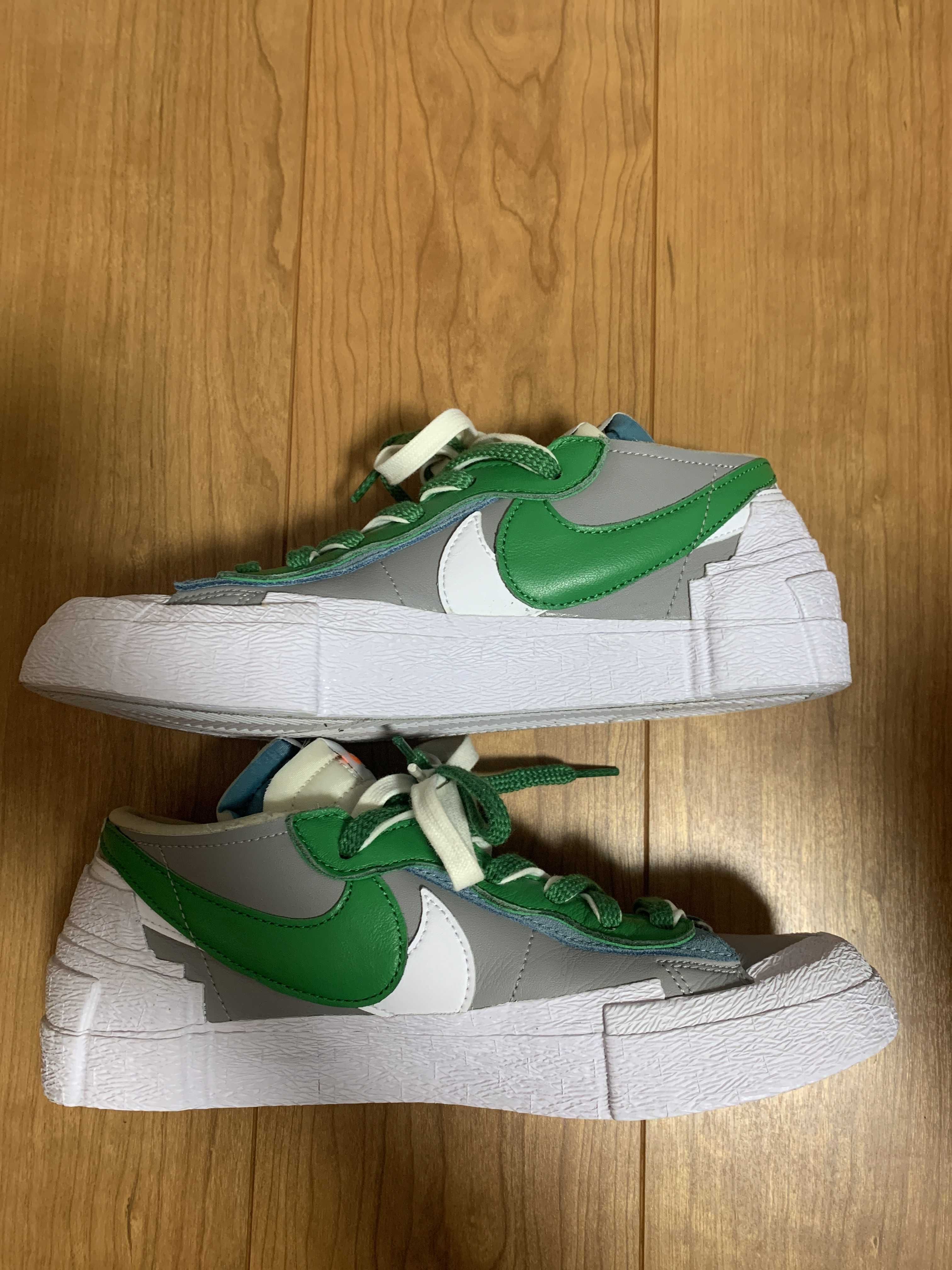 sacai × Nike Blazer Low "Classic Green"