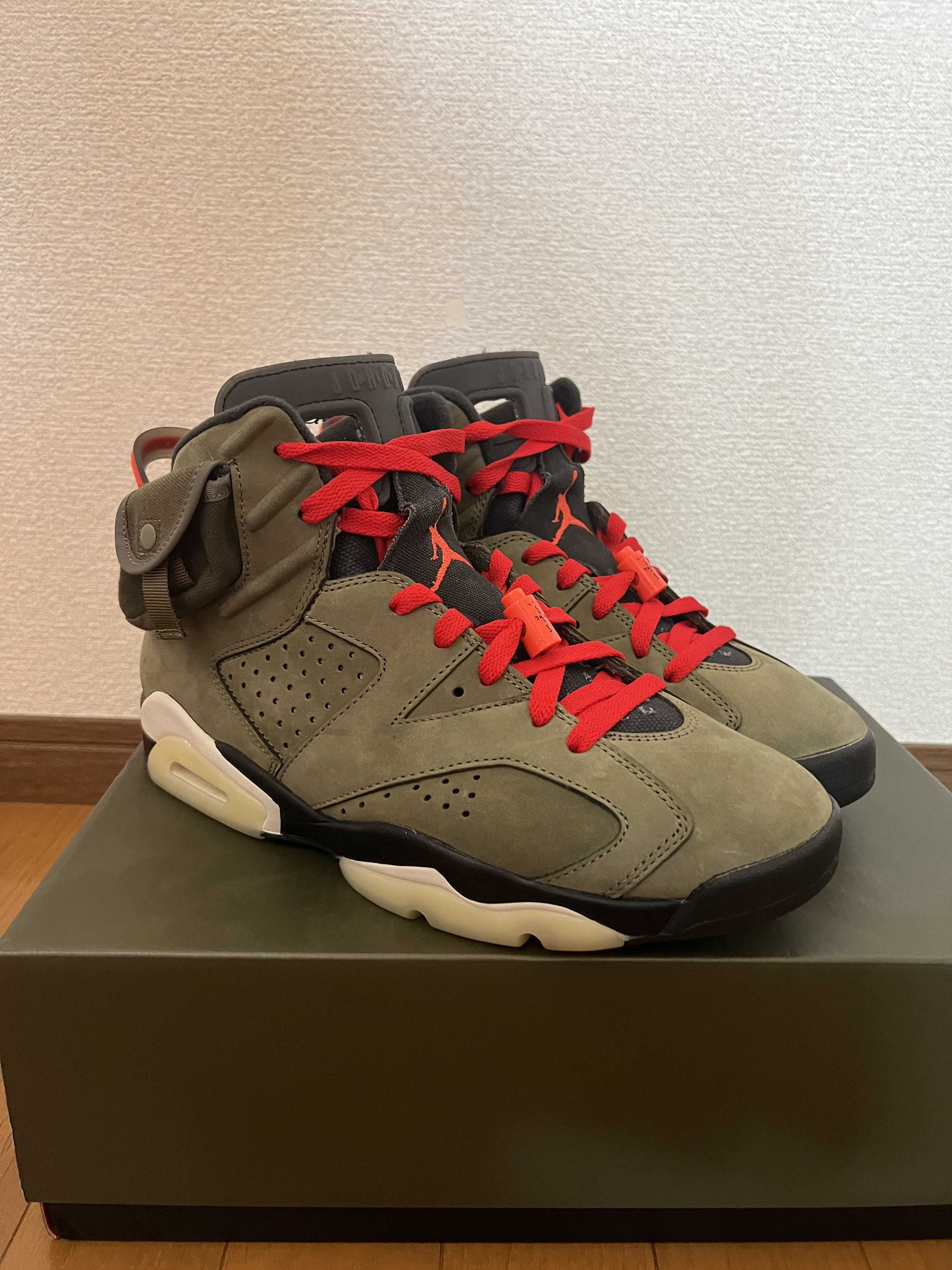 Travis Scott × Nike Air Jordan 6 Retro "Medium Olive"