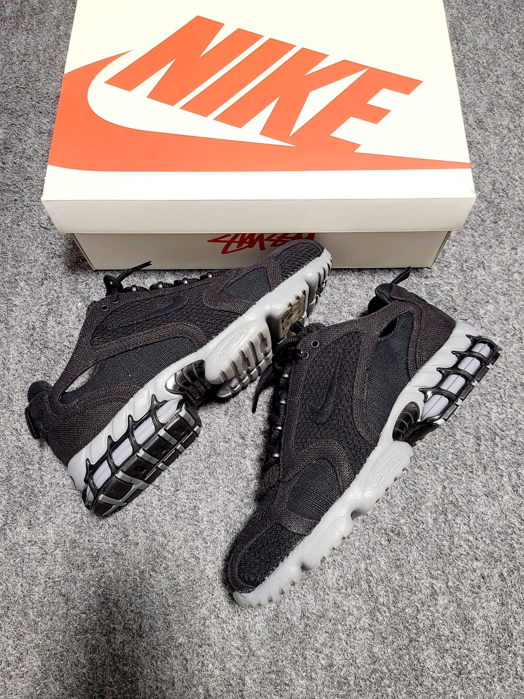 Stussy × Nike Air Zoom Spiridon Cage 2 "Black"