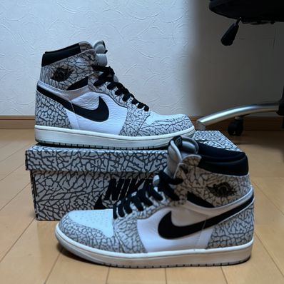 Nike Air Jordan 1 High OG "White Cement/Safari"